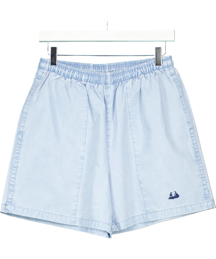 Murrays Toggery Blue Pull On Short Nantucket Logo UK M