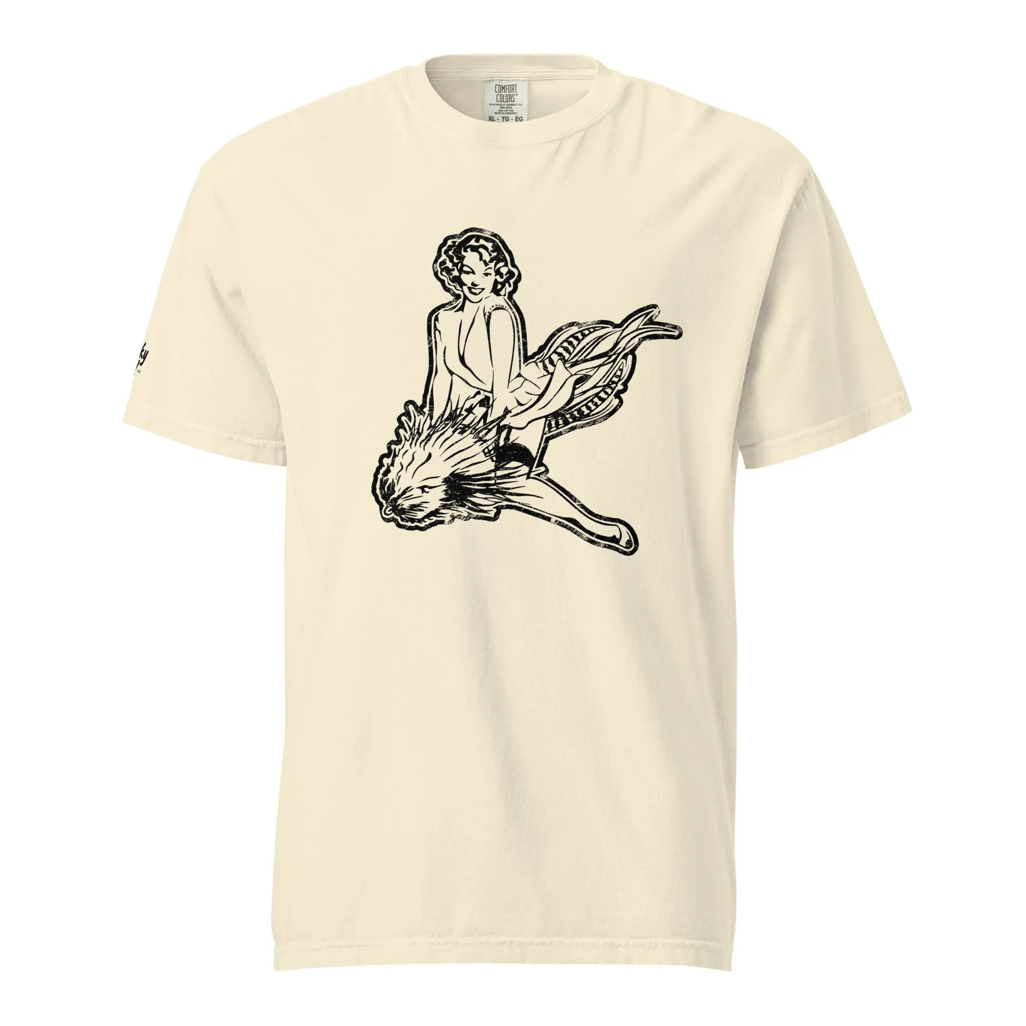 Musky Fool™ Penny Distressed Mono T-Shirt