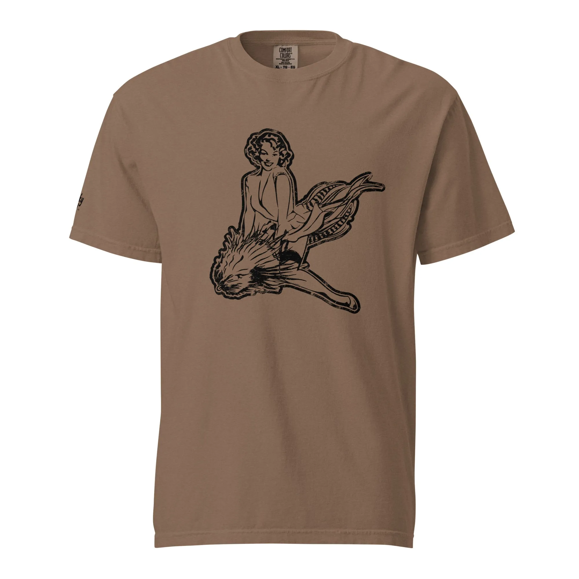 Musky Fool™ Penny Distressed Mono T-Shirt