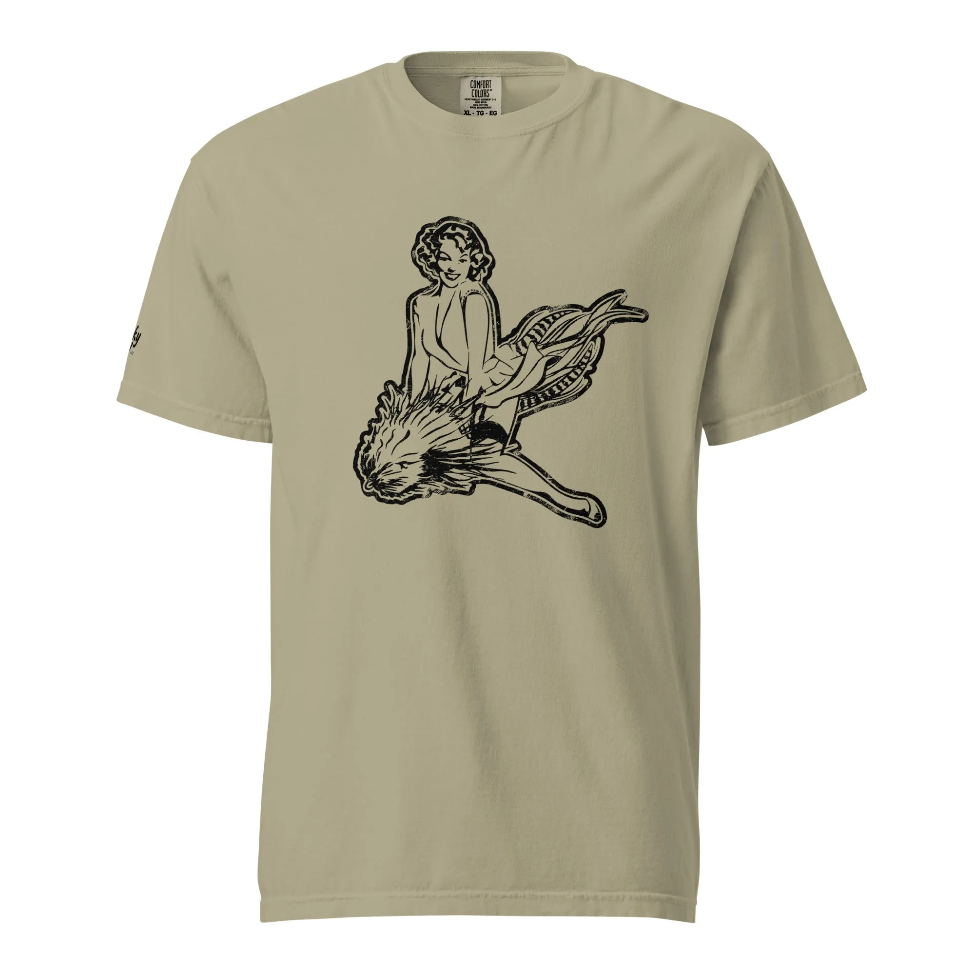 Musky Fool™ Penny Distressed Mono T-Shirt