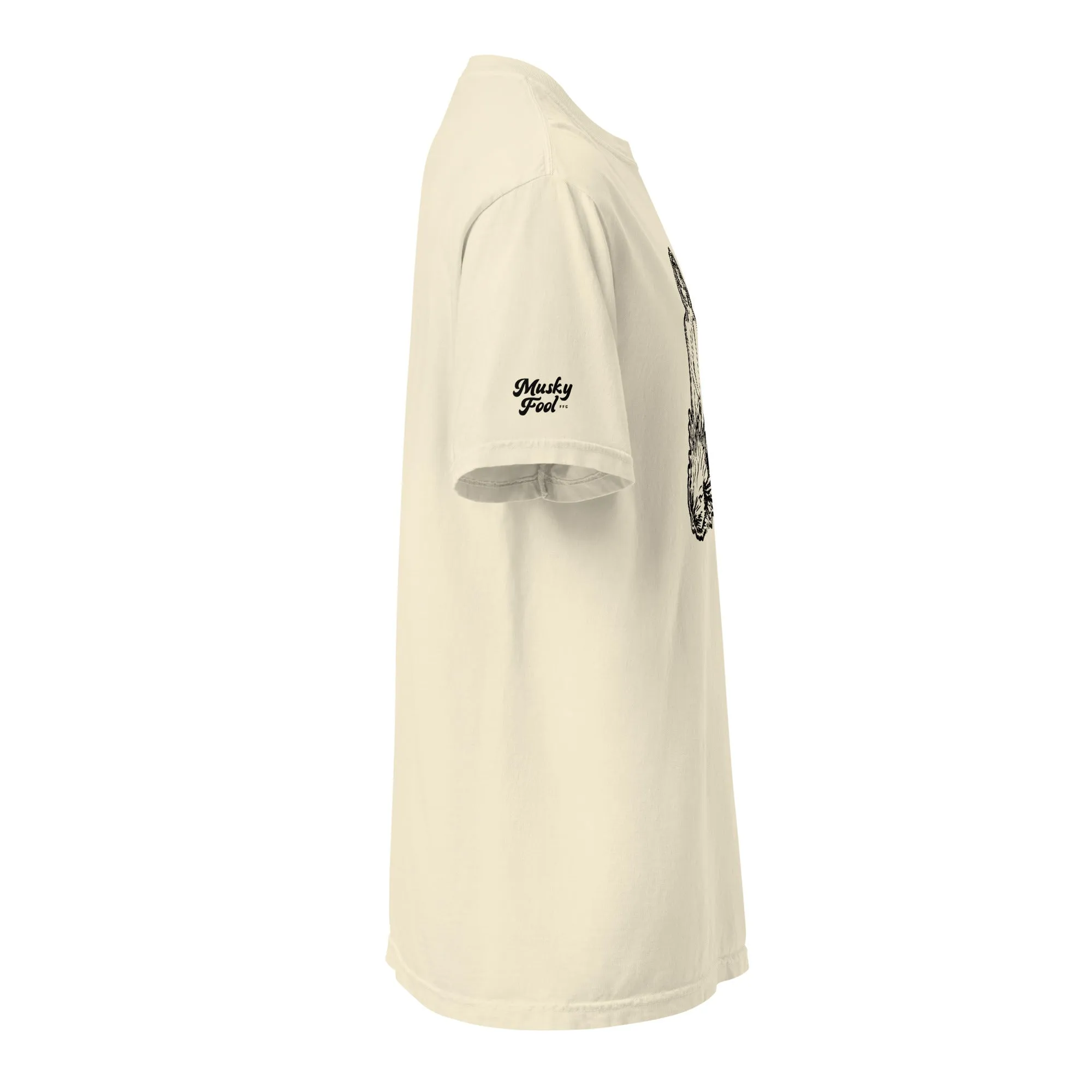 Musky Fool™ Penny Distressed Mono T-Shirt