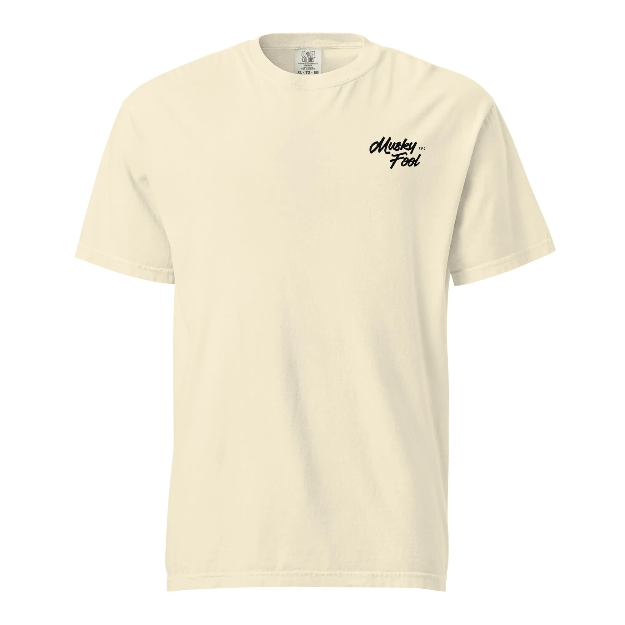 Musky Fool™ SnackTail Black Logo T-Shirt