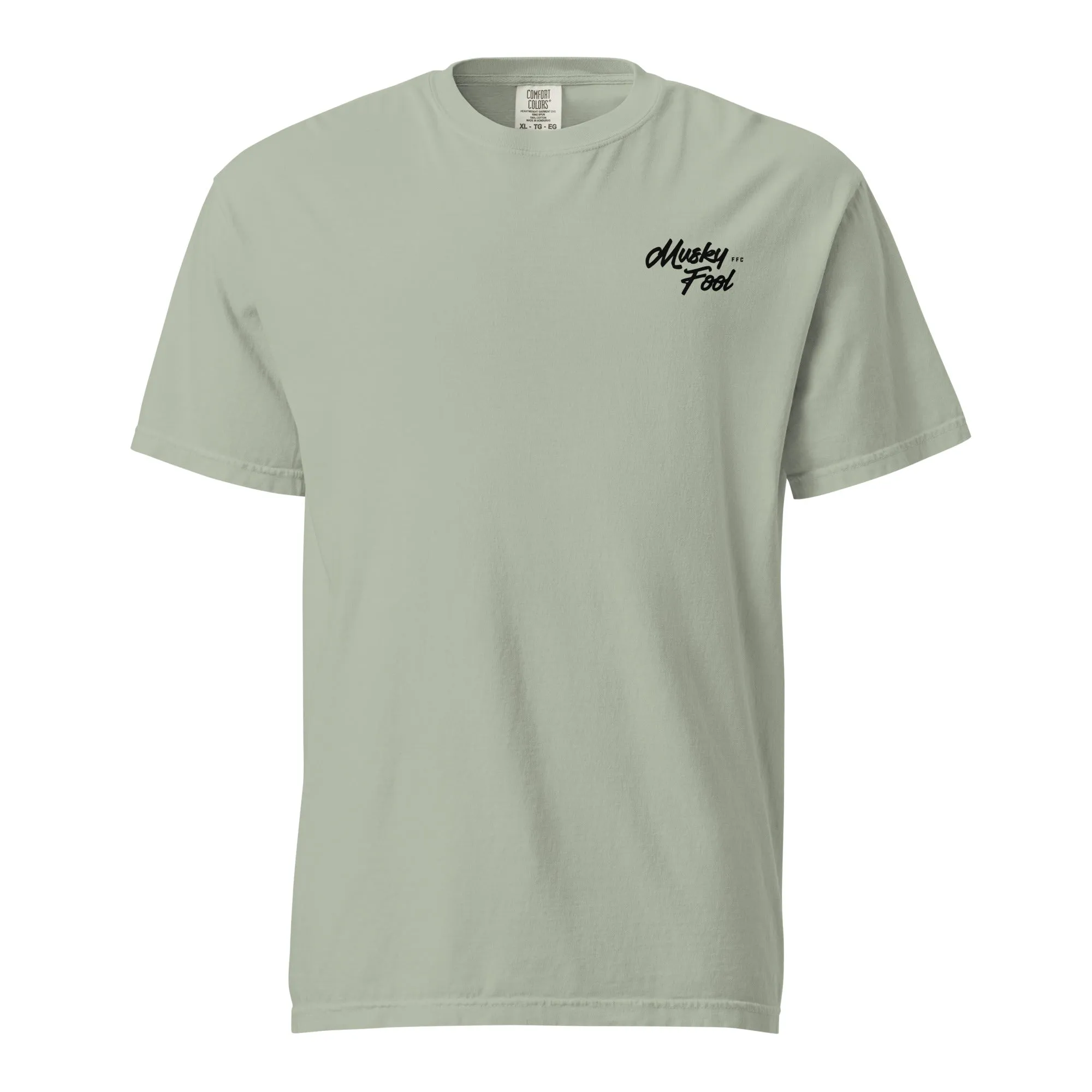 Musky Fool™ SnackTail Black Logo T-Shirt