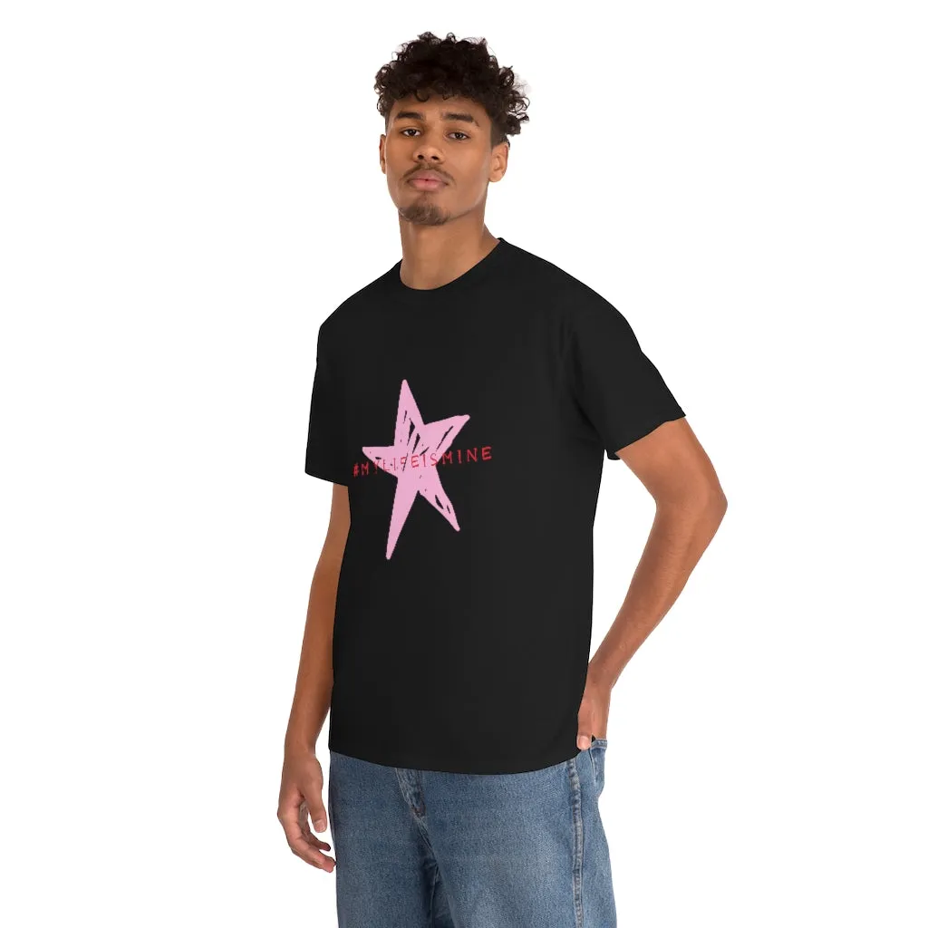 My life is mine Tシャツ（ピンク星）ユニセックス男女兼用
