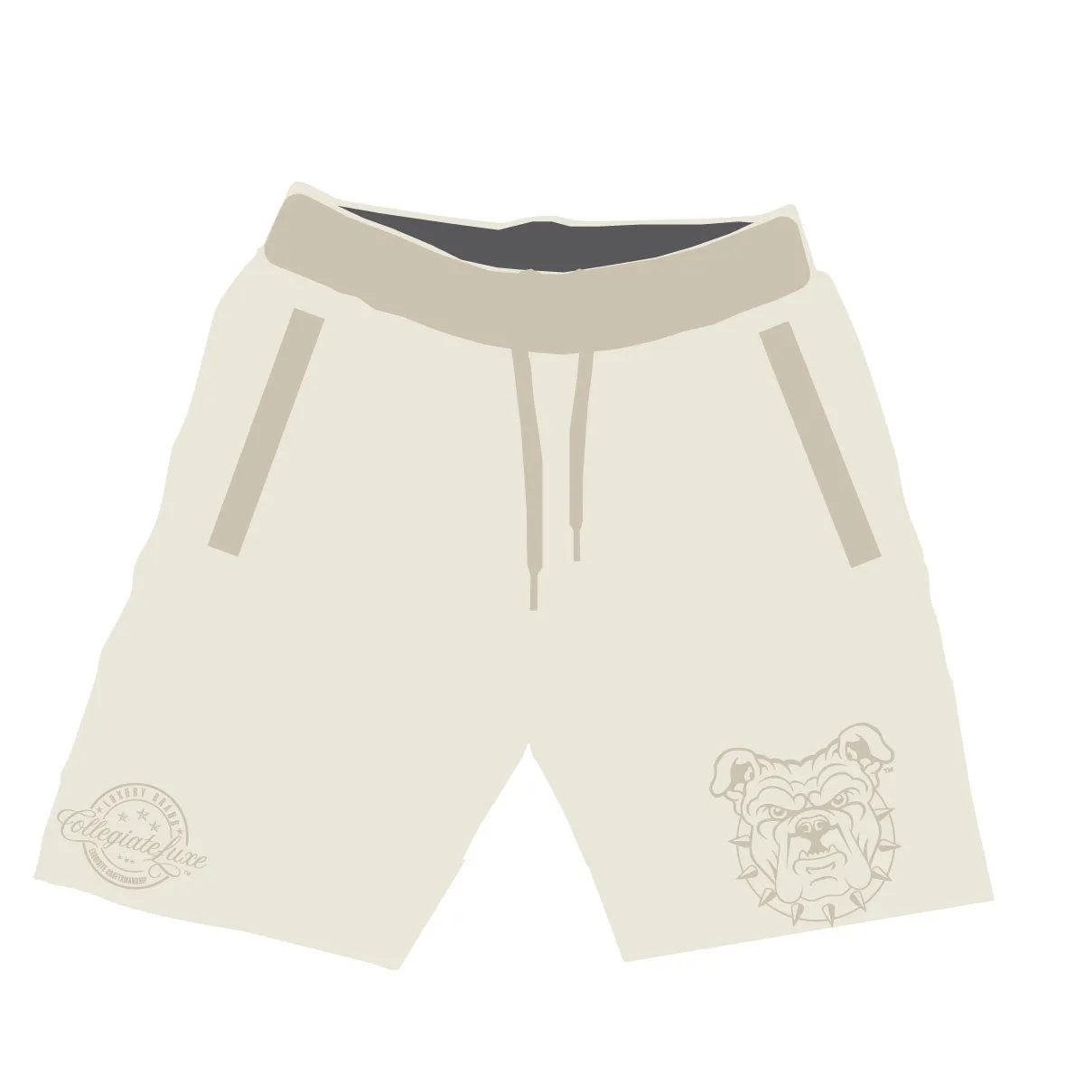 NC AT SU SET. | CREAM (Chenille) |  Hoodie / Jogger / GOAT Shorts  (aja)