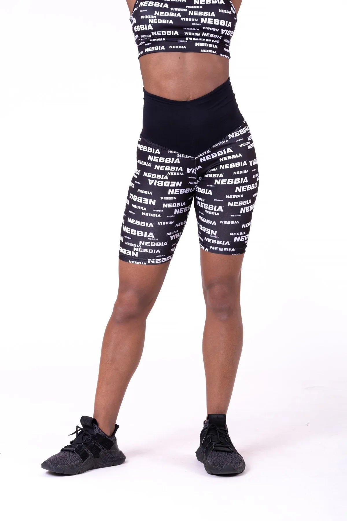 Nebbia X Seaqual Biker Shorts 771 - Black