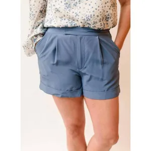 NEW CAMI NYC olga short in blue floral