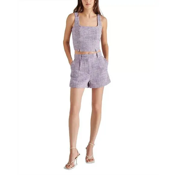 NEW STEVE MADDEN imelda short in dahlia purple