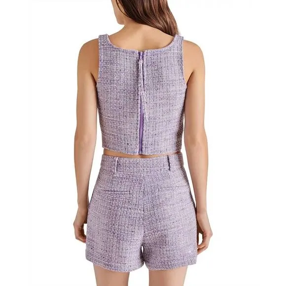 NEW STEVE MADDEN imelda short in dahlia purple