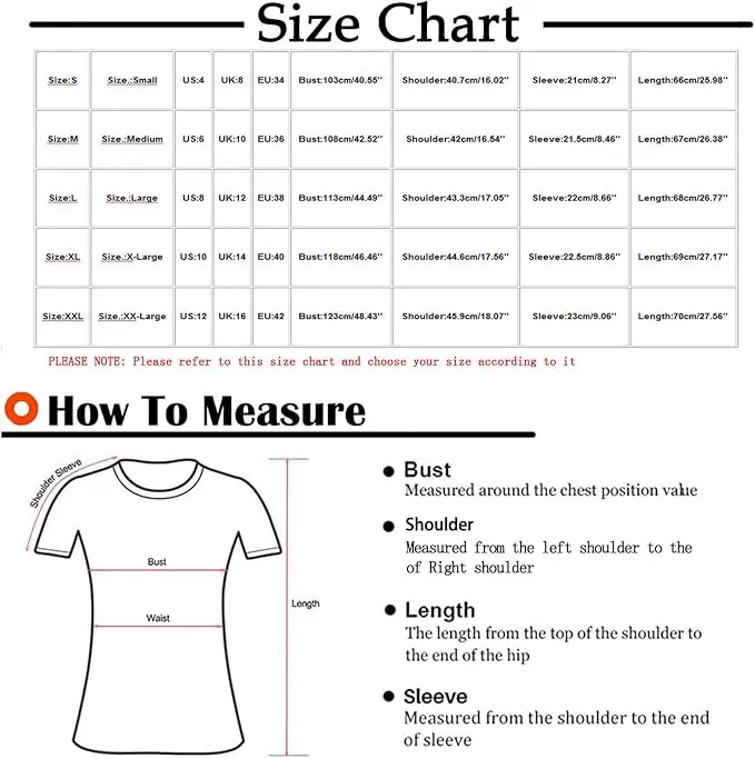 NEW Women Round Neck Summer Tops Floral Cotton Linen Short Sleeve T Shirts Loose Fit Botton Loose Gradient Dressy Tee Blouse, Sz L
