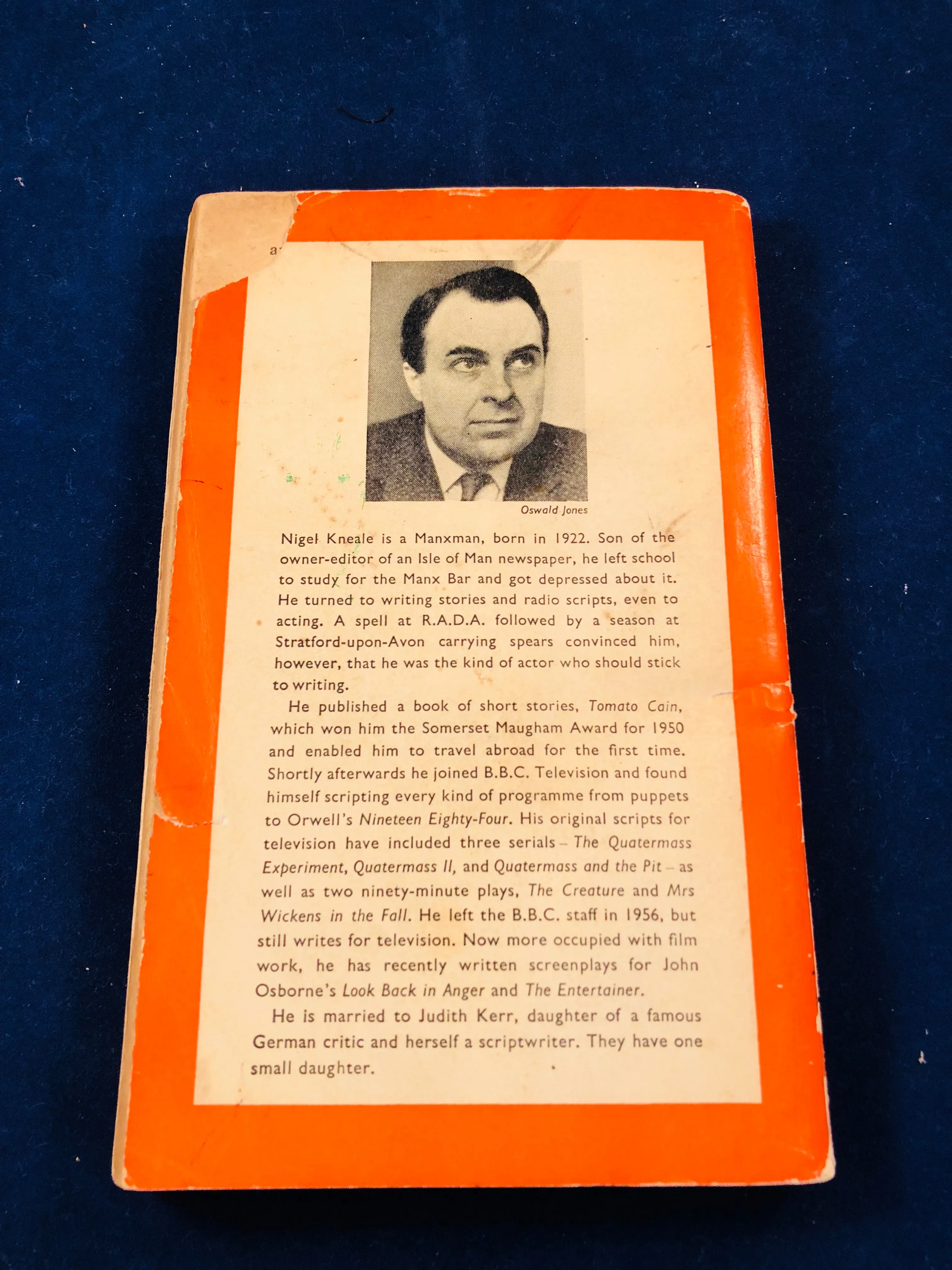 Nigel Kneale - Quatermass Experiment, Penguin 1959