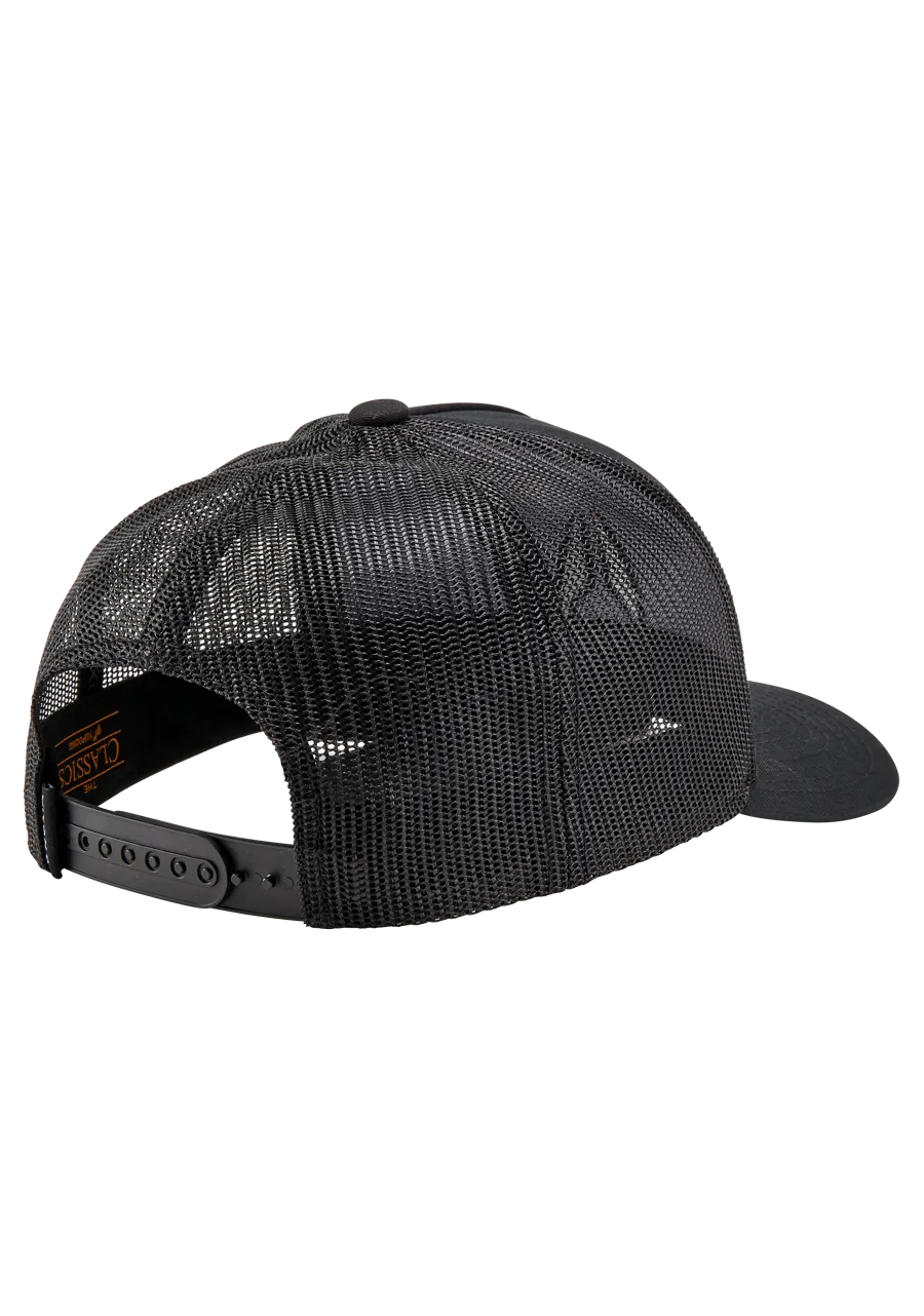 Nixon Iconed Trucker Hat - Black