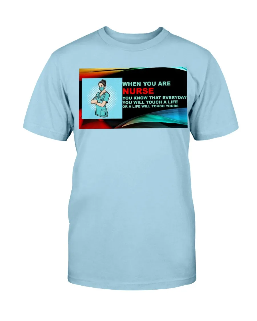Nurses Touches Everyday Life Gildan Cotton T-Shirt