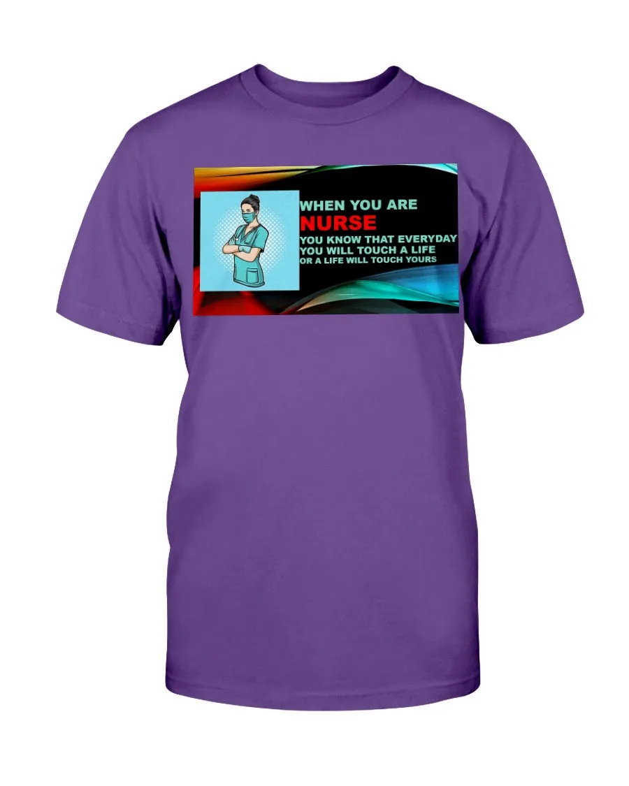 Nurses Touches Everyday Life Gildan Cotton T-Shirt