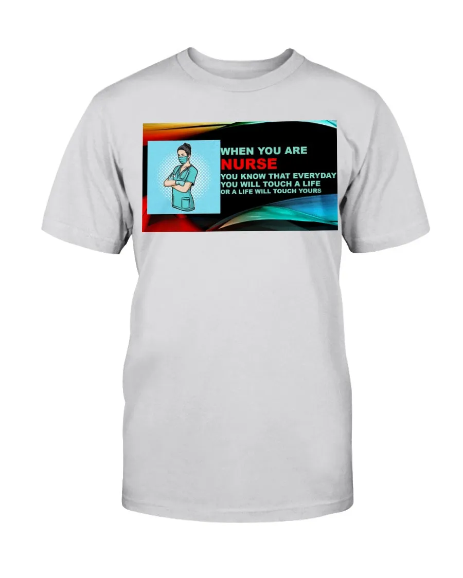 Nurses Touches Everyday Life Gildan Cotton T-Shirt