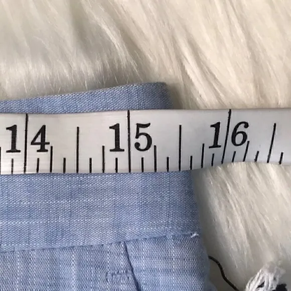 NWOT 1901 blue casual shorts size 6