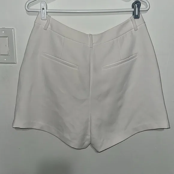 NWOT Good American Luxe Suiting Trouser Shorts sz 6 #PP