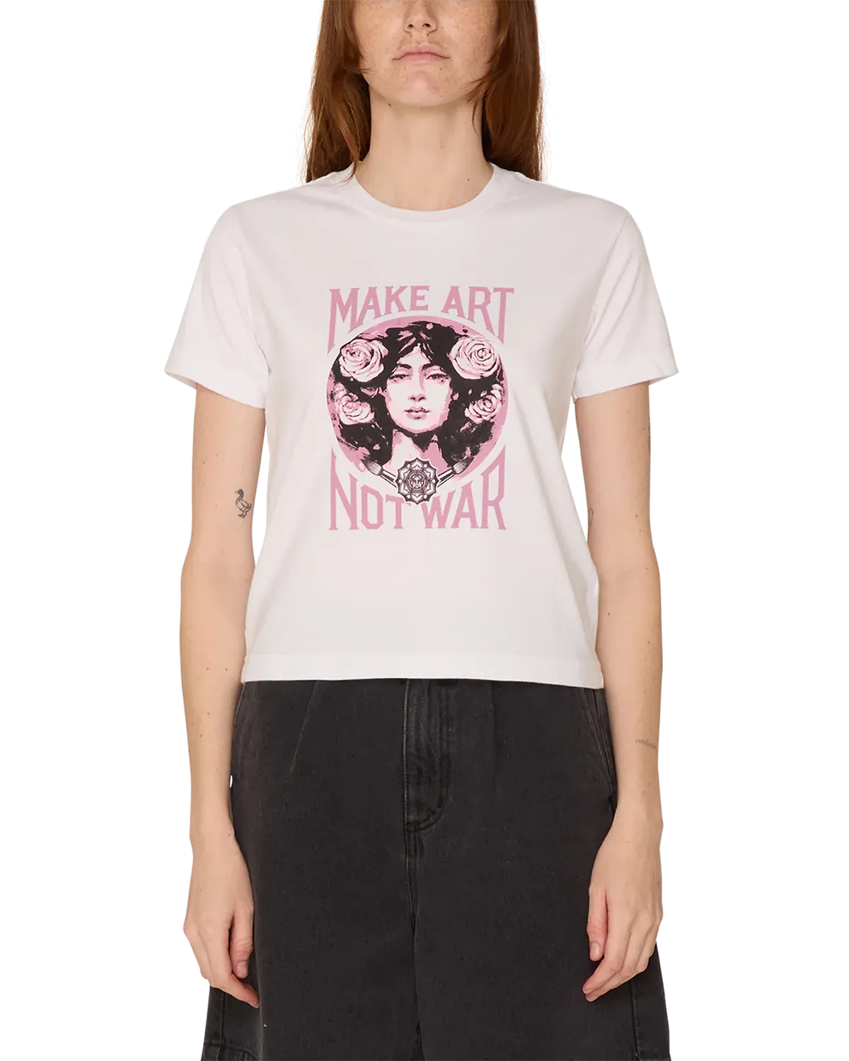 Obey Make Art Not War 2 Tee