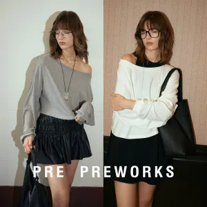 Off-Shoulder Sweater