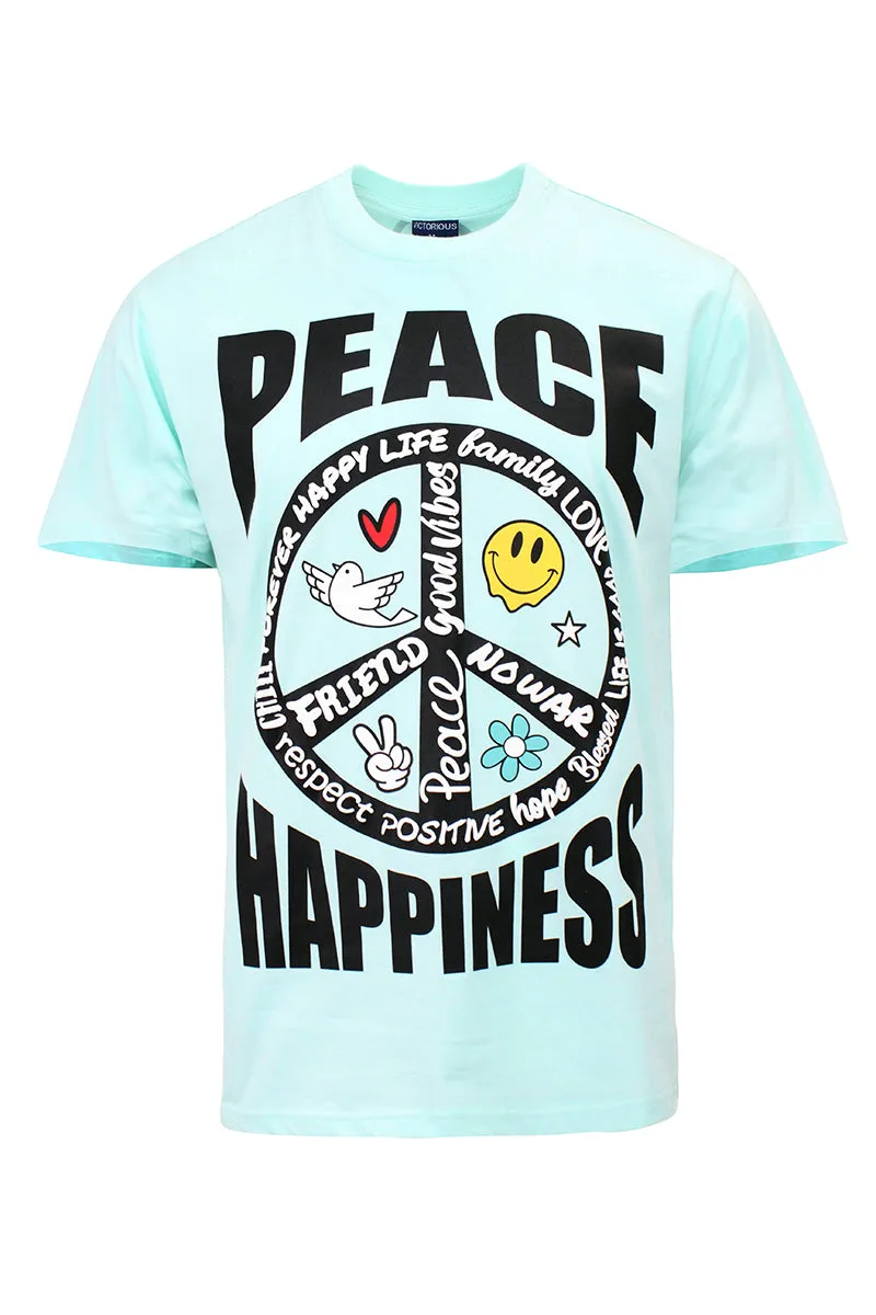 Peace Happiness T-shirts