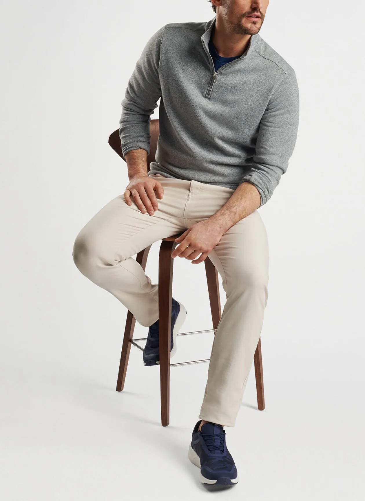 Peter Millar Crown Sweater Fleece Quarter-Zip