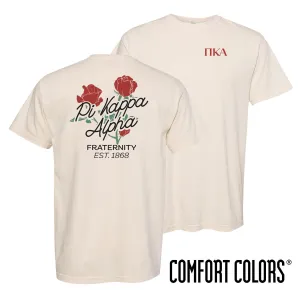 Pike Rosebud Ivory Short Sleeve Tee