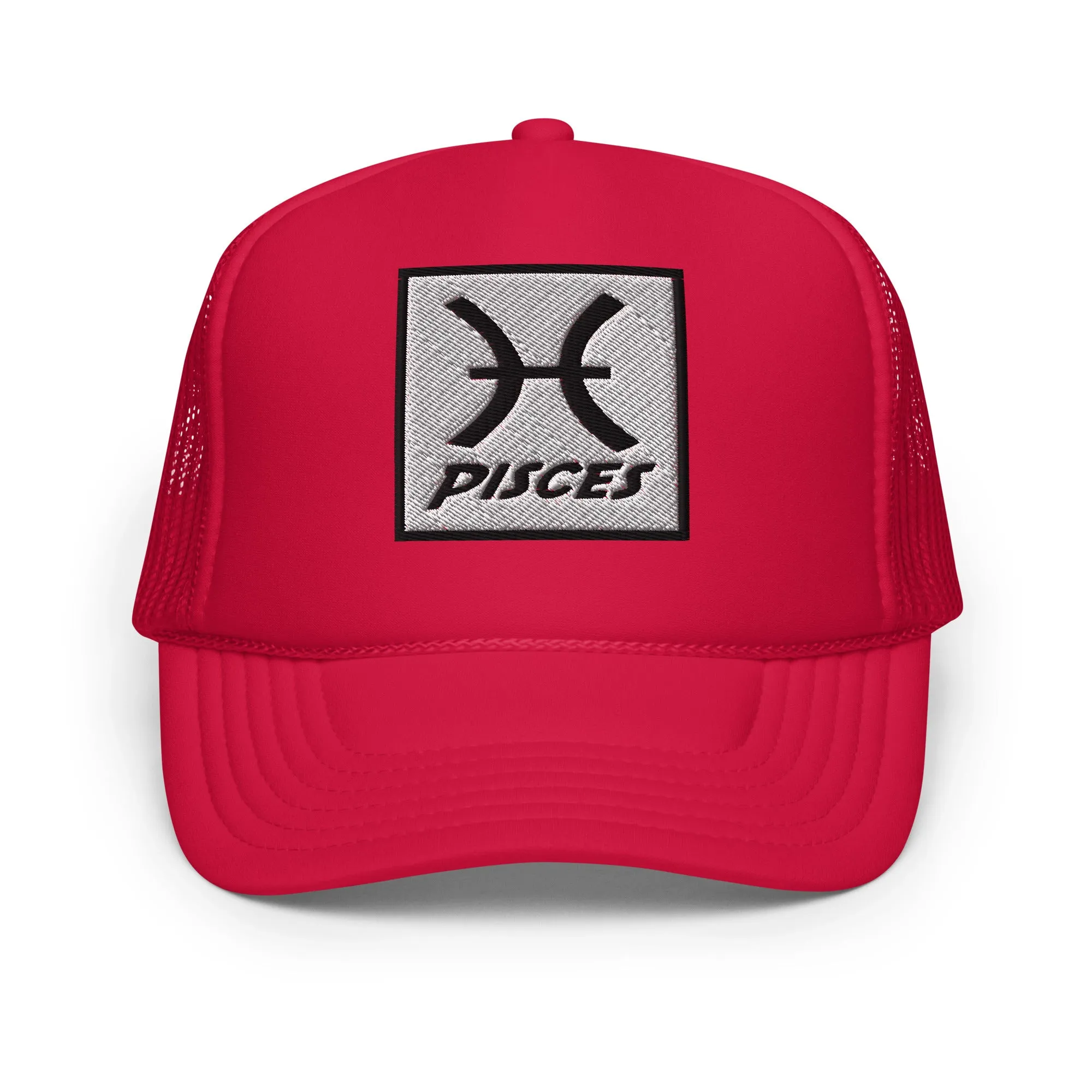 Pisces foam trucker hat