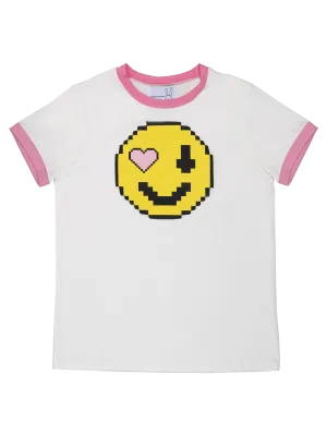 Pixel Smiley T-shirt