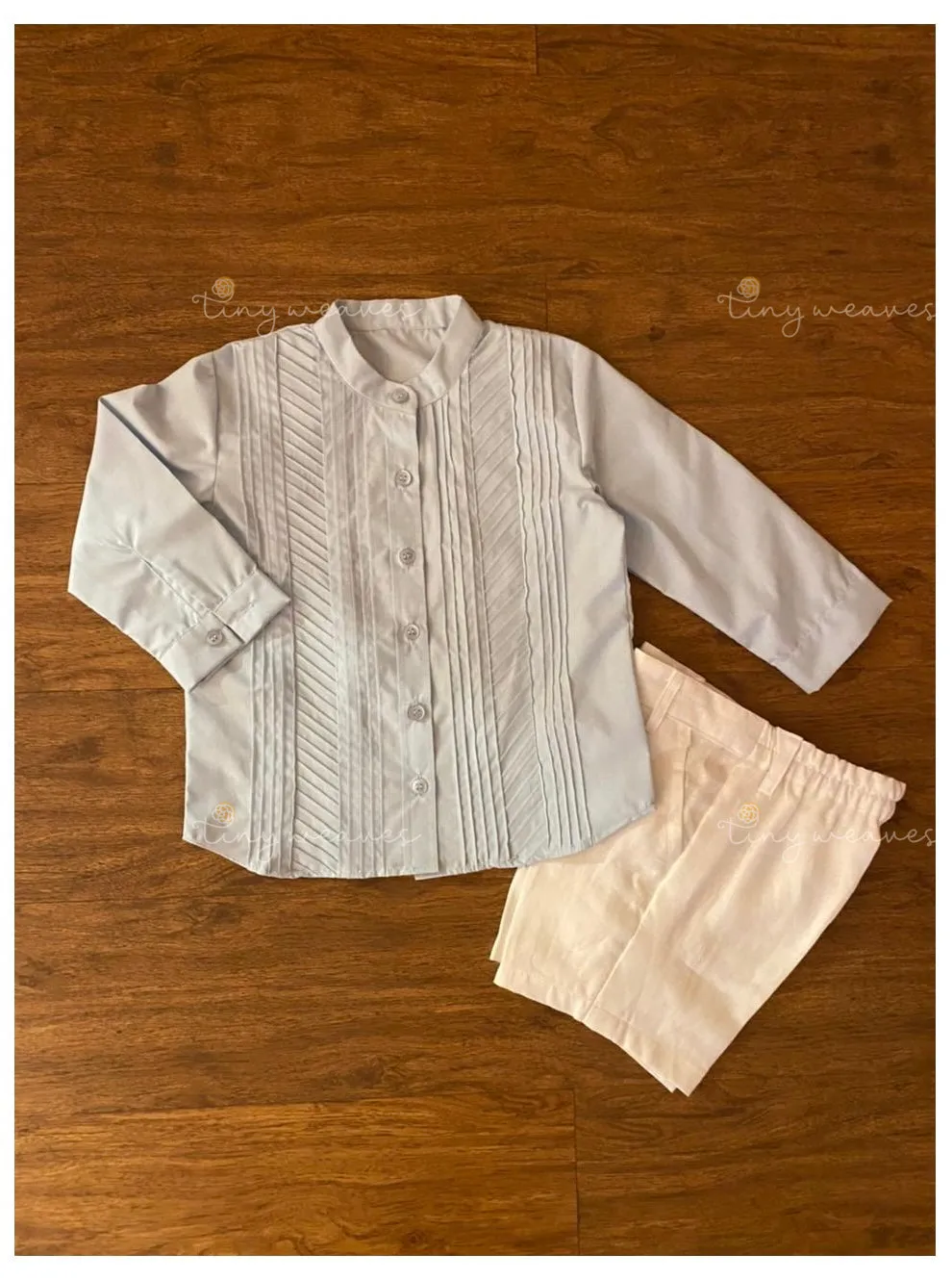 Play date shirt set [ grey ]