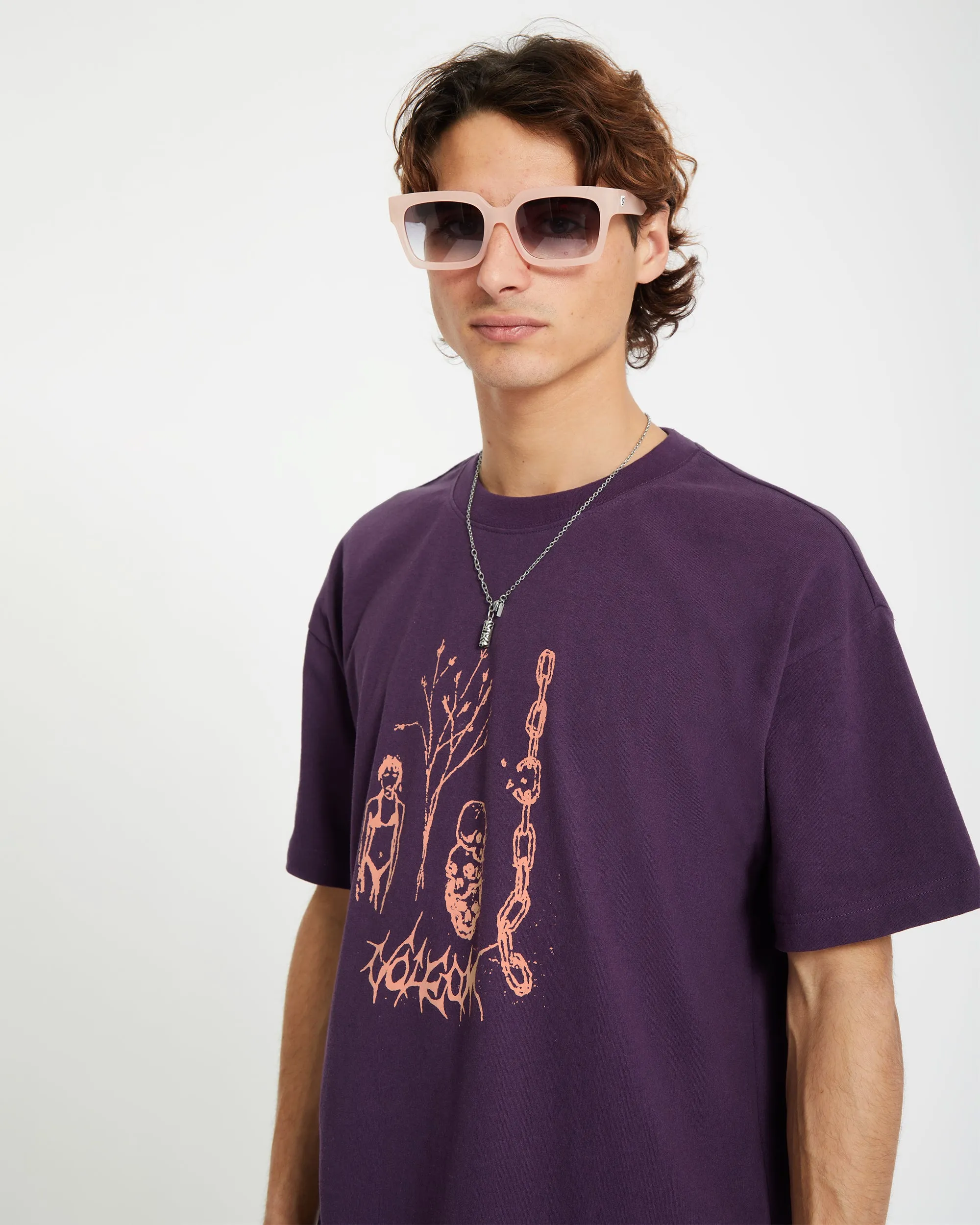 Poetic Dess T-shirt - GRAPE ROYALE