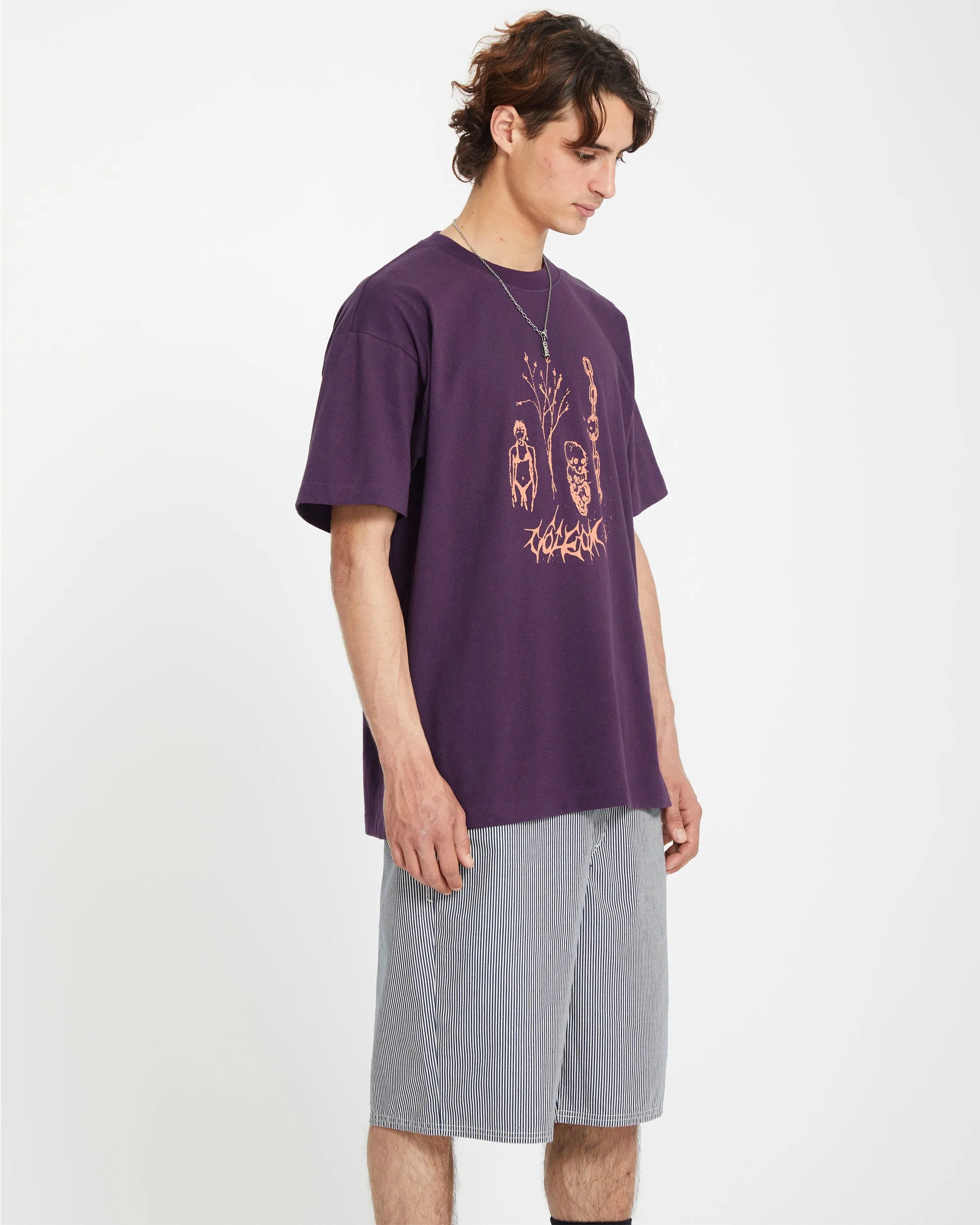 Poetic Dess T-shirt - GRAPE ROYALE