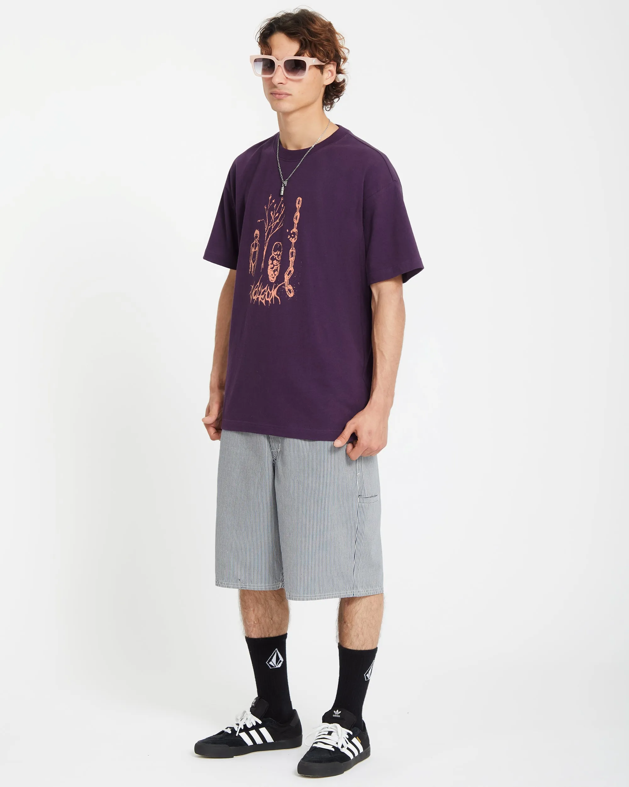 Poetic Dess T-shirt - GRAPE ROYALE