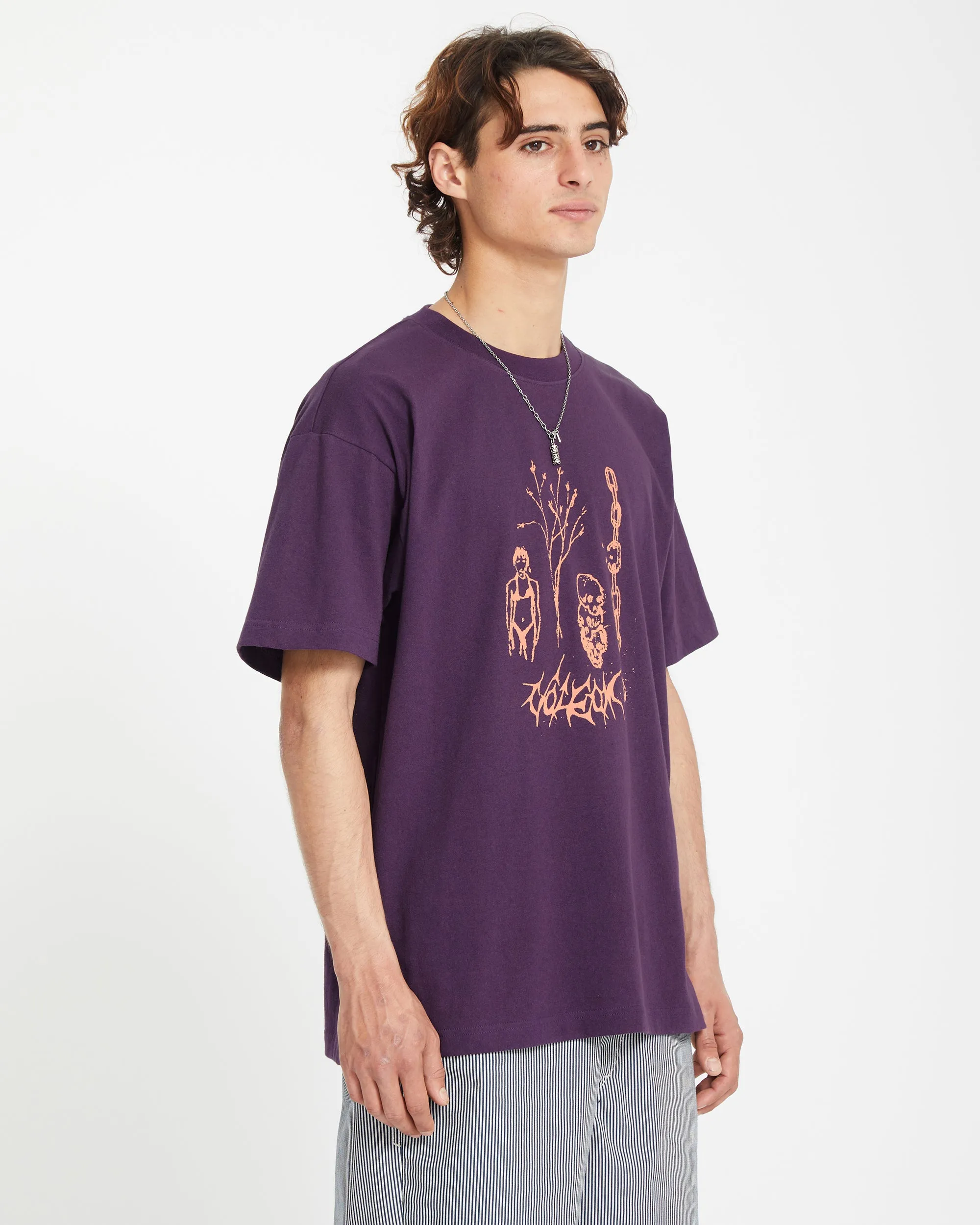 Poetic Dess T-shirt - GRAPE ROYALE