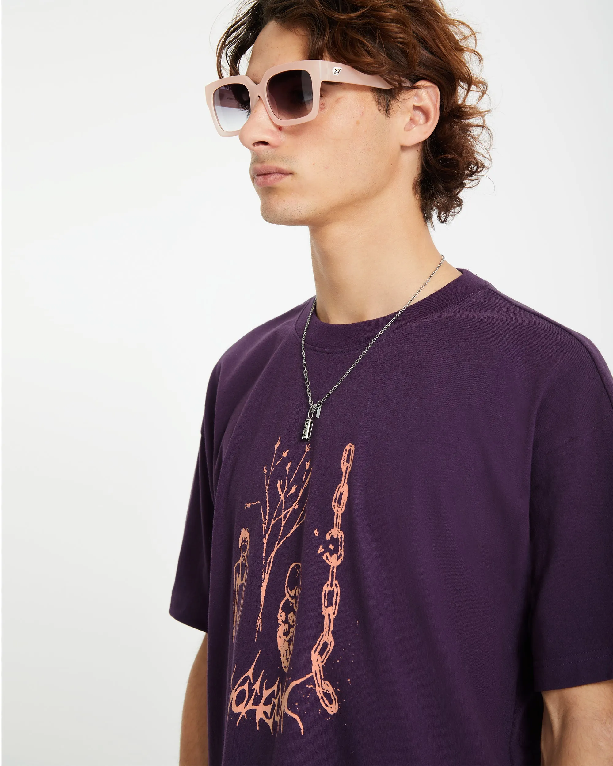 Poetic Dess T-shirt - GRAPE ROYALE