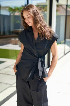 POPPY Poplin Sleeveless Shirt