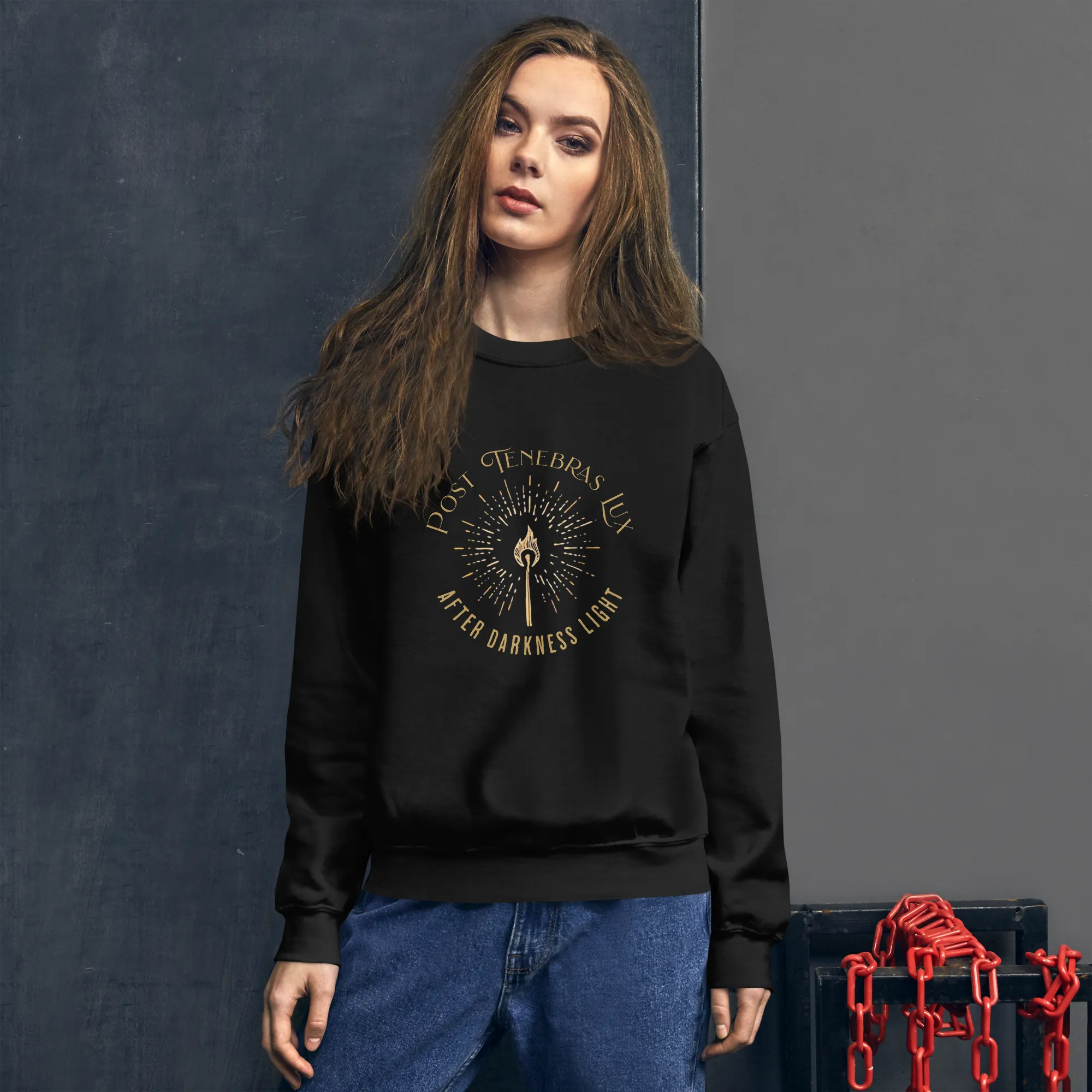 Post Tenebras Lux - Crewneck Sweatshirt
