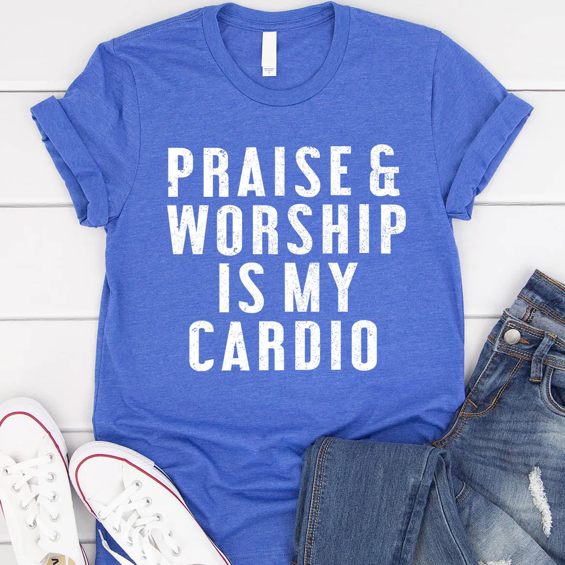 Praise & Worship Is My Cardio Tee