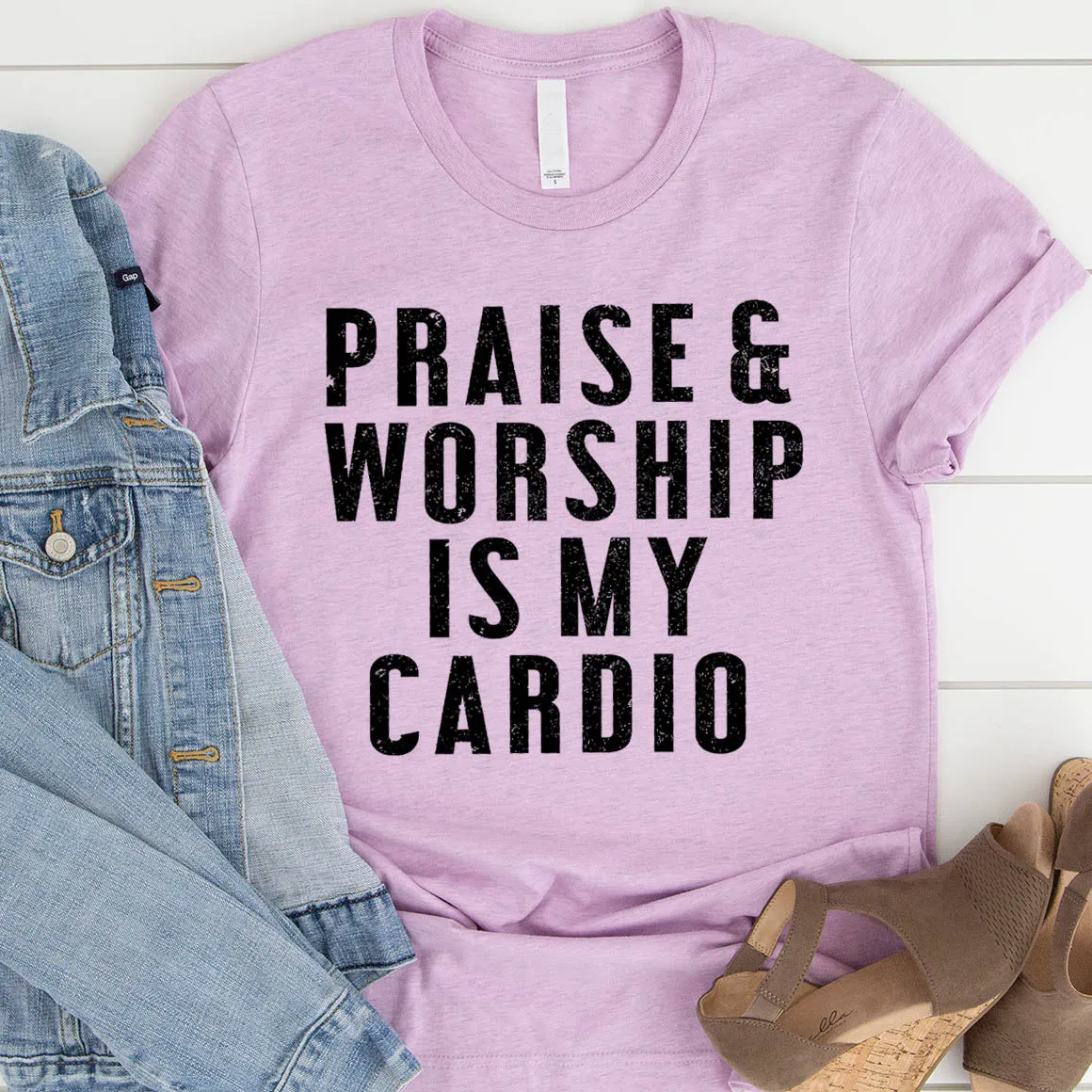 Praise & Worship Is My Cardio Tee