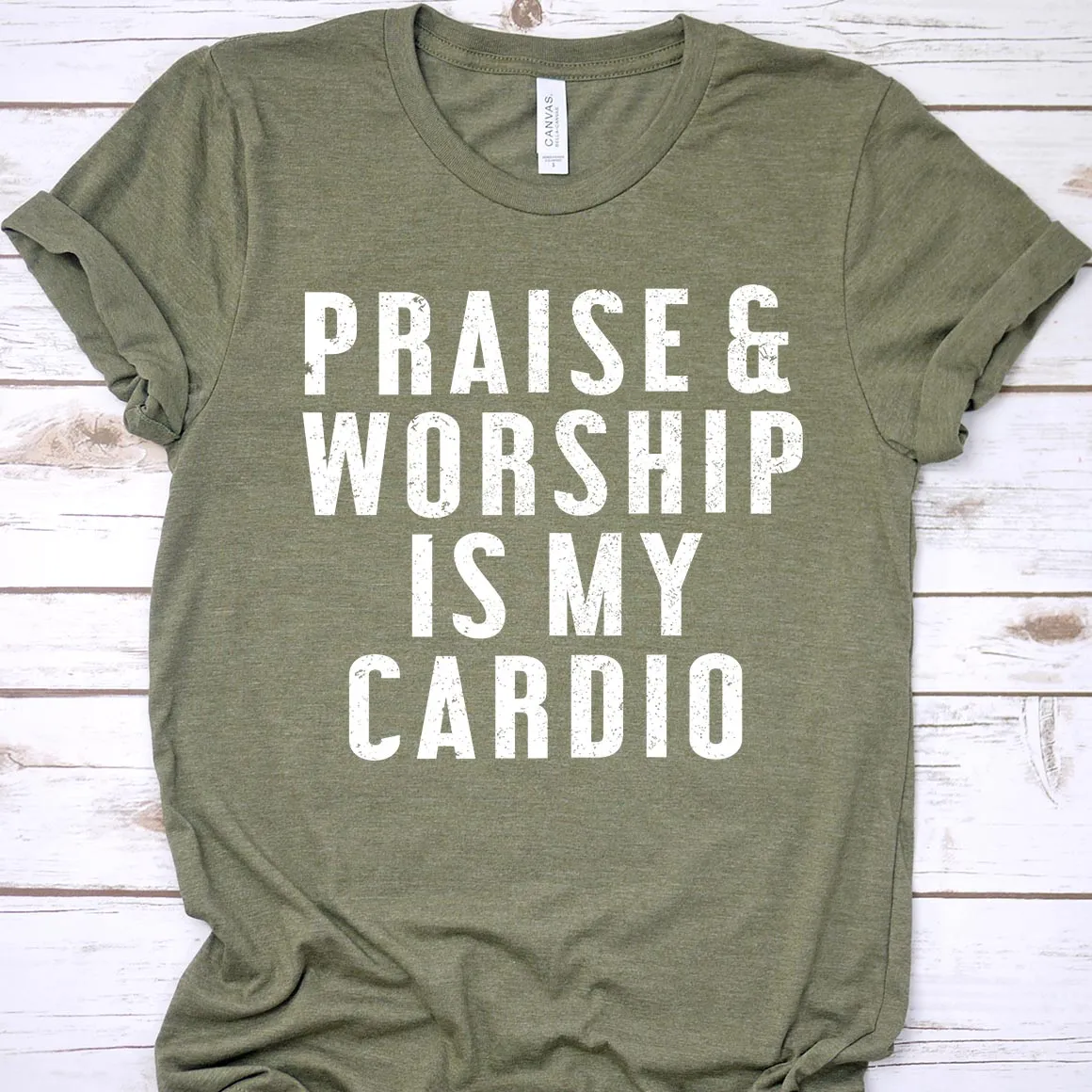 Praise & Worship Is My Cardio Tee