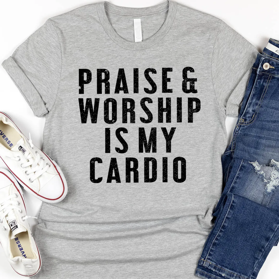 Praise & Worship Is My Cardio Tee