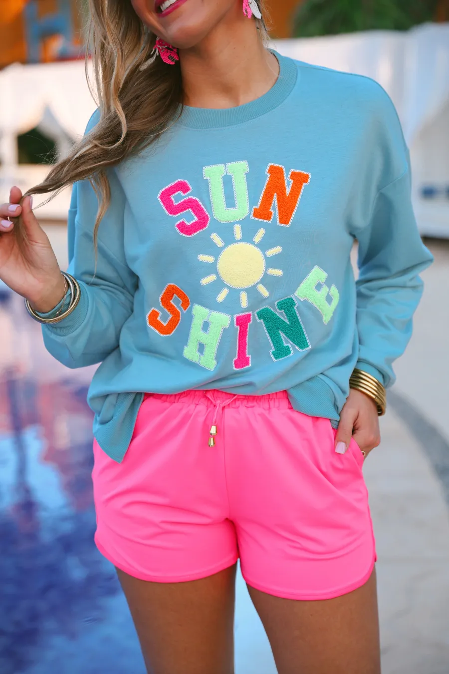 PREORDER-Solid Neon Pink EverydayShorts By Jess Lea (Ships Early March)
