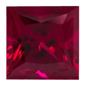 Princess FAB Lab-Grown Ruby Gems