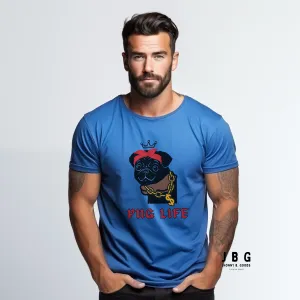 Pug Life dogs Men's classic tee