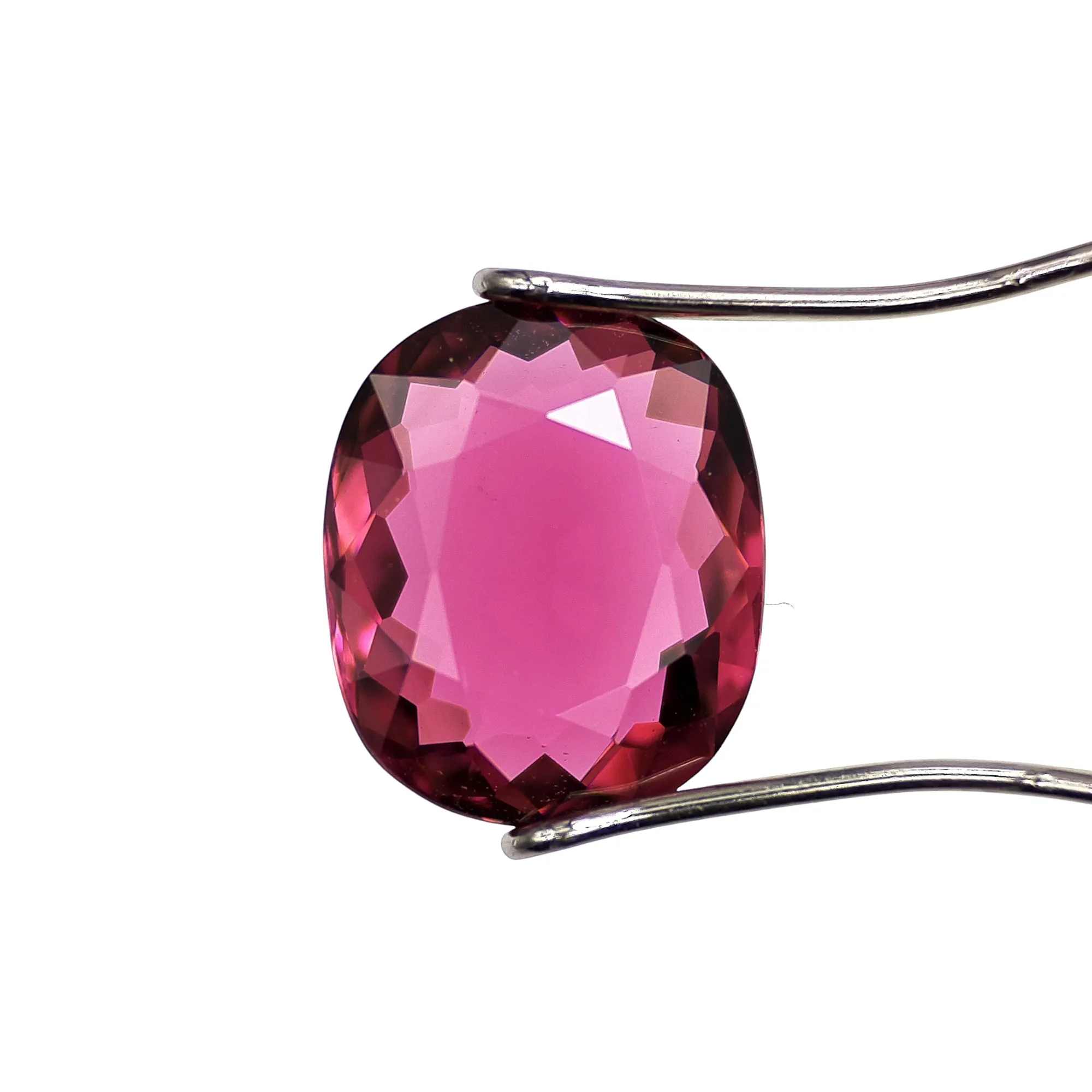 Purplish Pink Tourmaline, 2.48ct, Cushion Cut