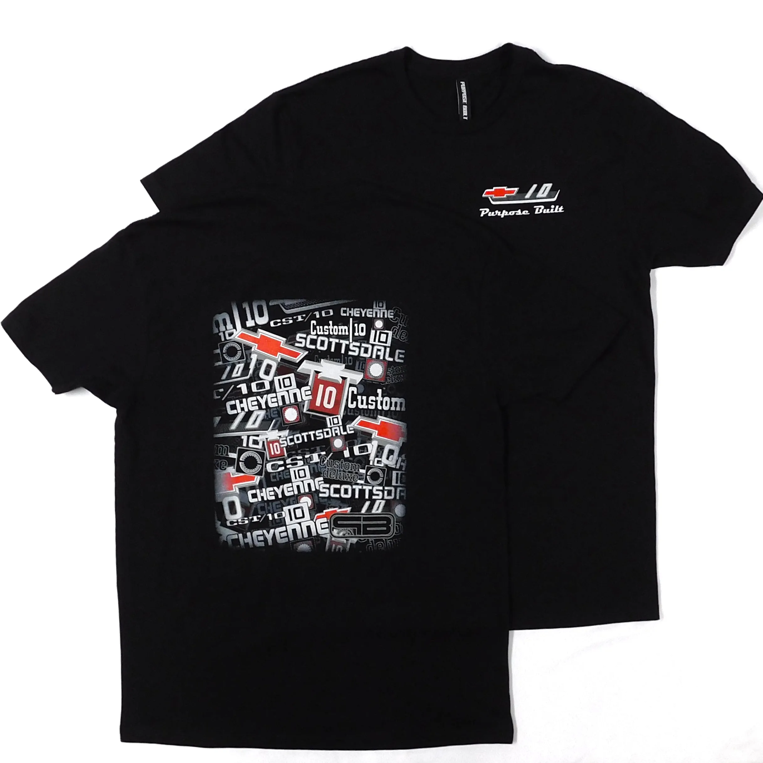 PURPOSE BUILT "EMBLEM’S" T-SHIRT BLACK