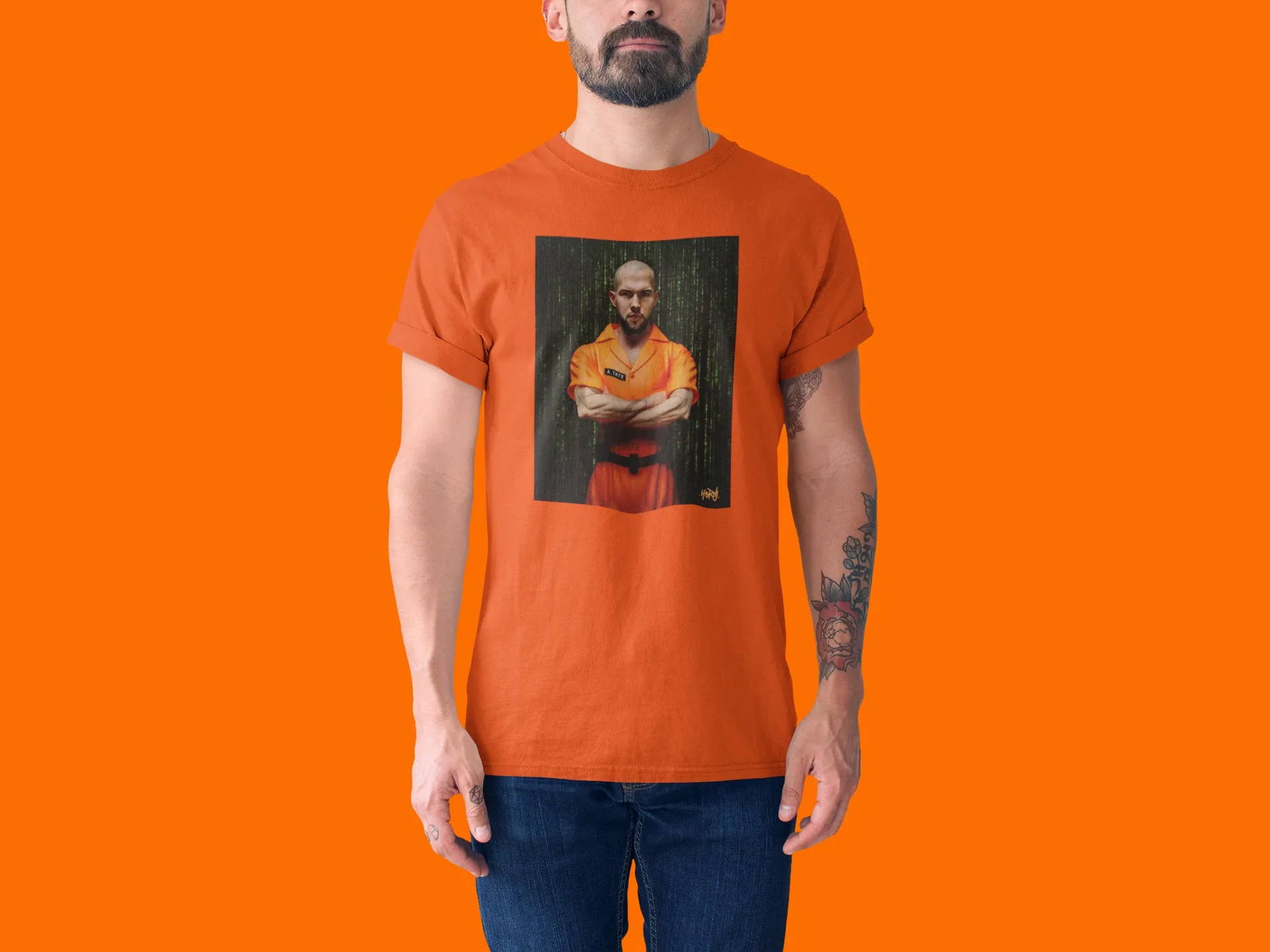"Andrew's Matrix" unisex's classic tee