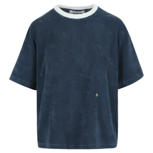 Raff Collective - Belle Terry Towelling T-shirt - Caviar