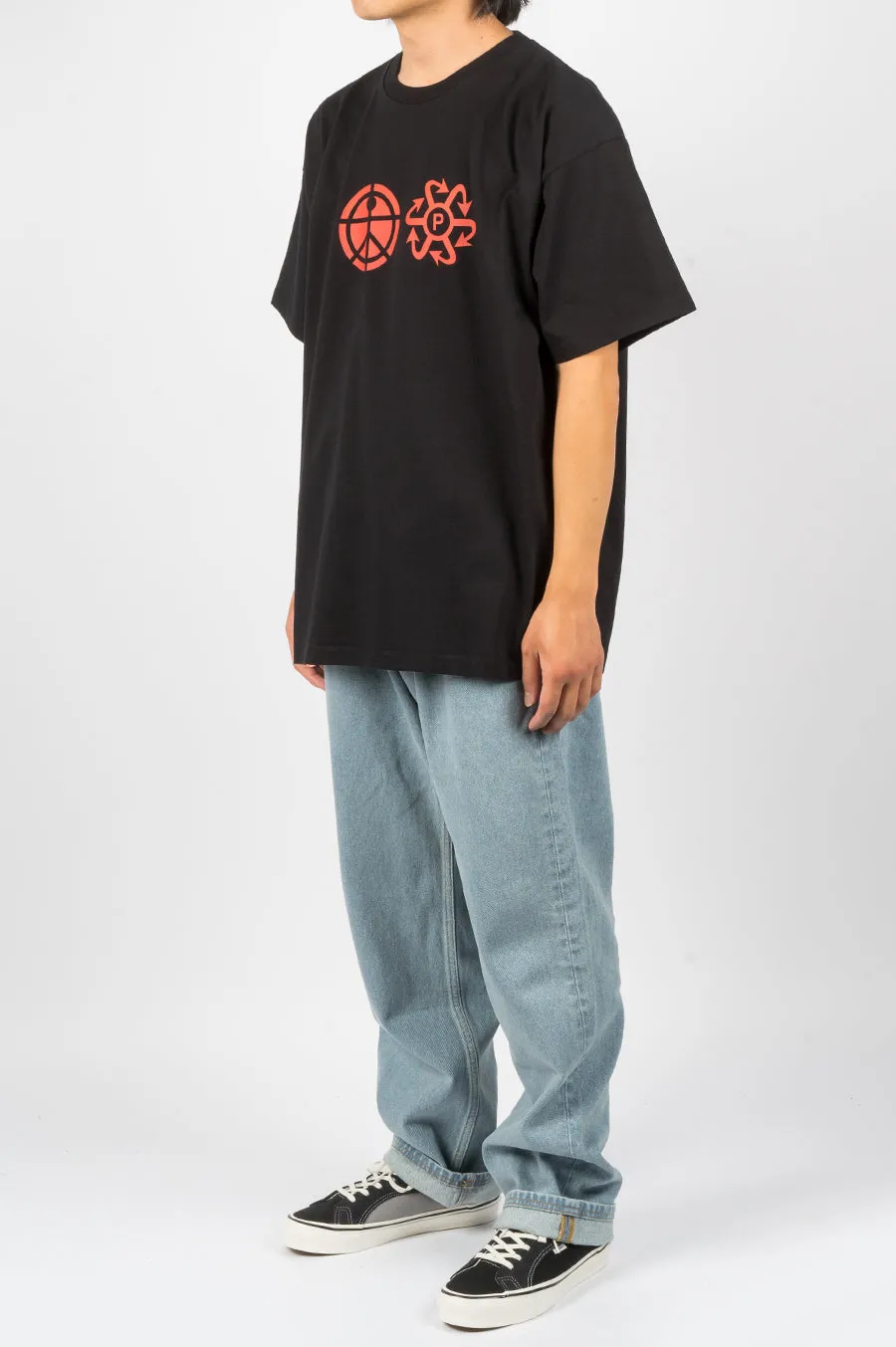 RASSVET LOGO TSHIRT BLACK