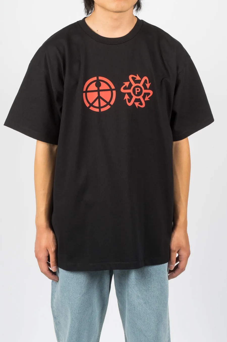 RASSVET LOGO TSHIRT BLACK