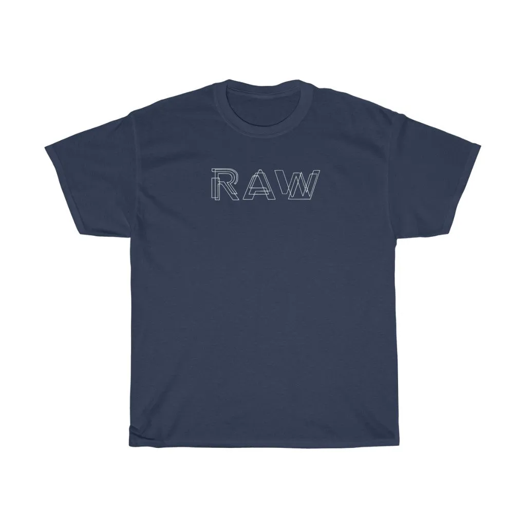Raw Sushi "RAW FONT" Heavy Cotton Tee (limited)